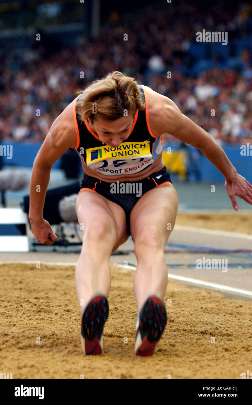 Athletics - Norwich Union British Grand Prix - Women's Long Jump ...