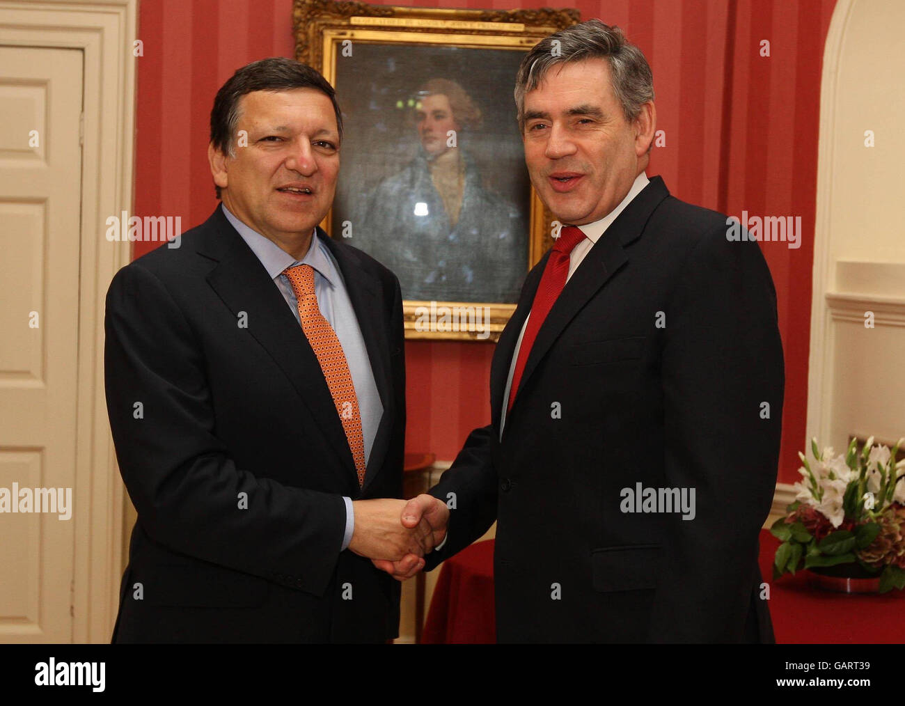 Brown Meets Barroso Stock Photo