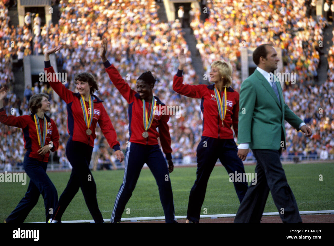Athletics - Moscow Olympic Games 1980 Stock Photo