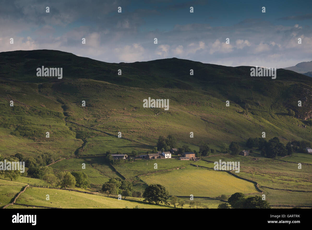 Matterdale, Eden Valley, Lake District, Cumbria, England, UK Stock