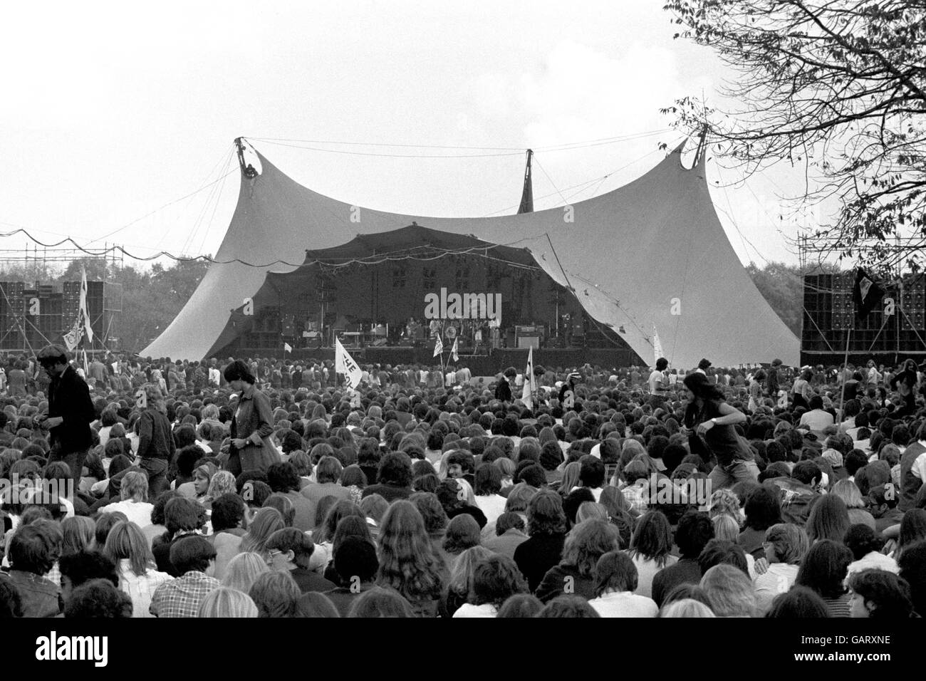 Music - Queen Concert - Hyde Park Stock Photo