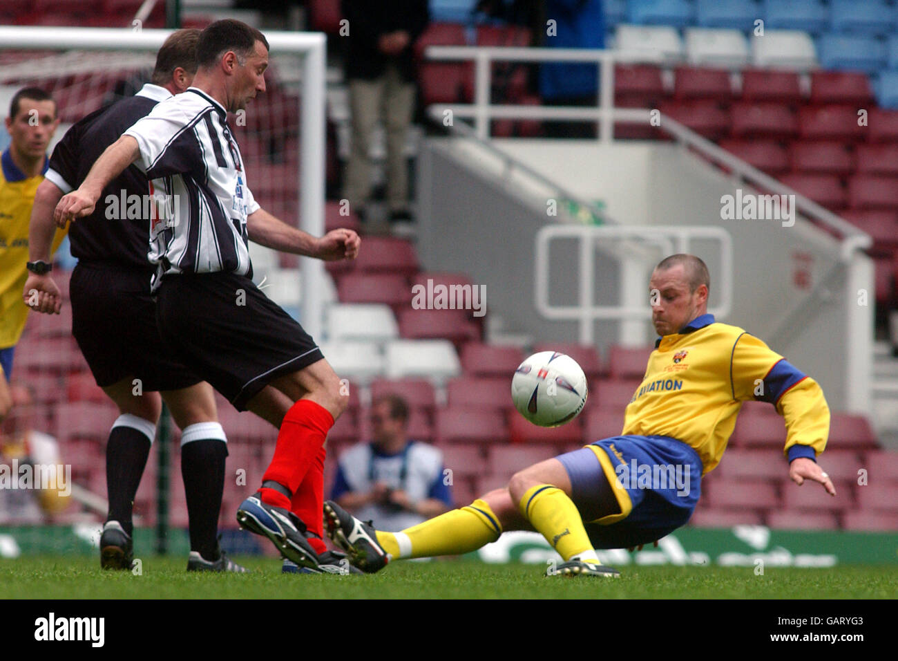 Soccer Fa Carlsberg Vase Final Sudbury V Brigg Town Stock