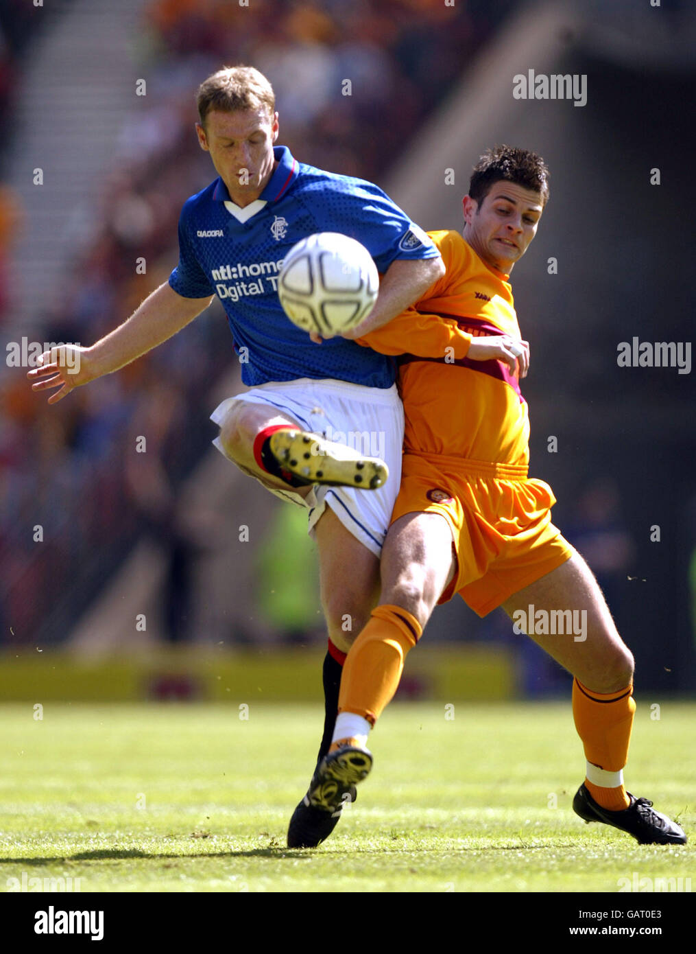 Scottish Soccer Tennants Scottish Cup Semi Final Rangers v