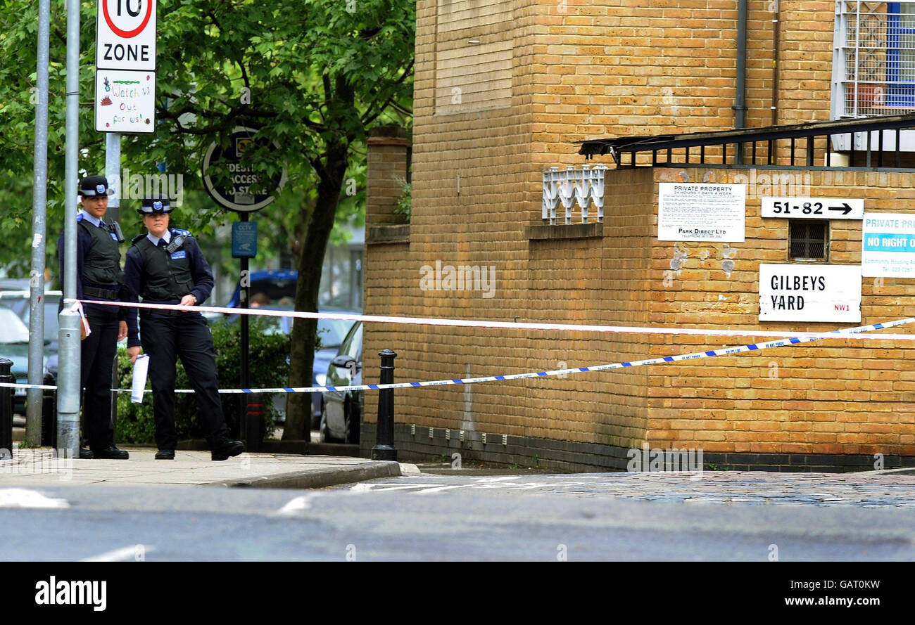 Shooting in Camden Stock Photo Alamy