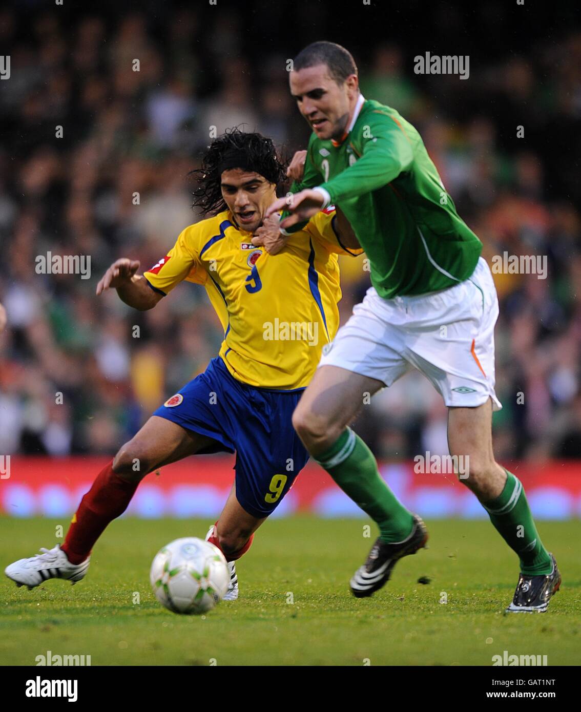 Soccer - International Friendly - Republic of Ireland v Colombia - Craven Cottage Stock Photo