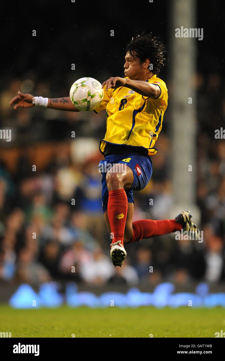 Soccer - International Friendly - Republic of Ireland v Colombia - Craven Cottage. Fredy Guarin, Colombia Stock Photo
