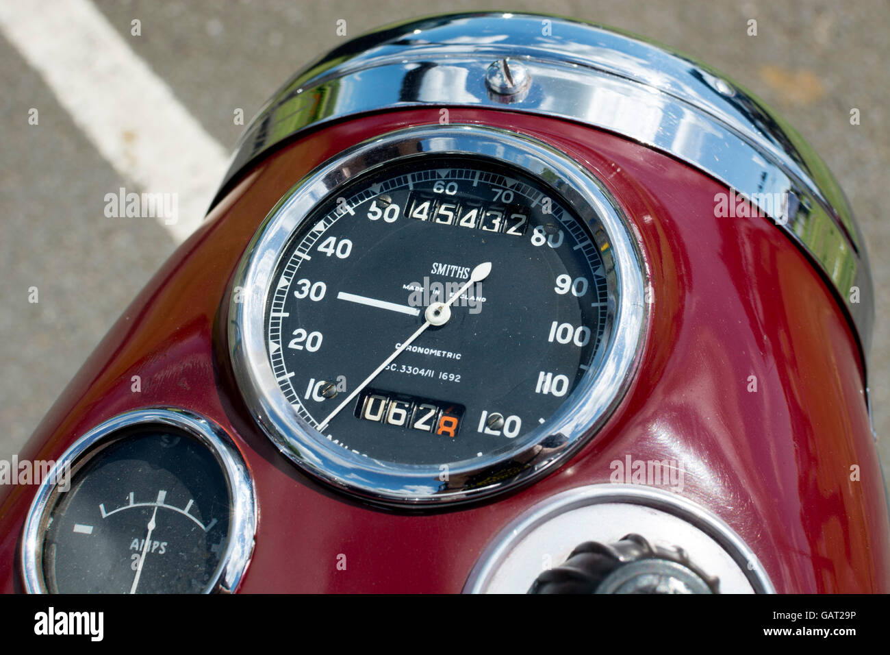 Motorcycle motorbike speedo speedometer hi-res stock photography and images  - Alamy