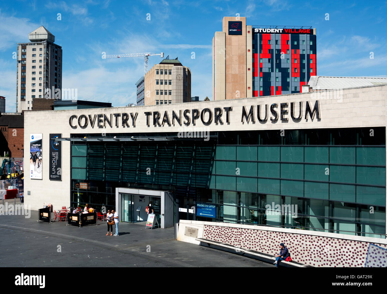 Coventry Transport Museum, West Midlands, UK Stock Photo