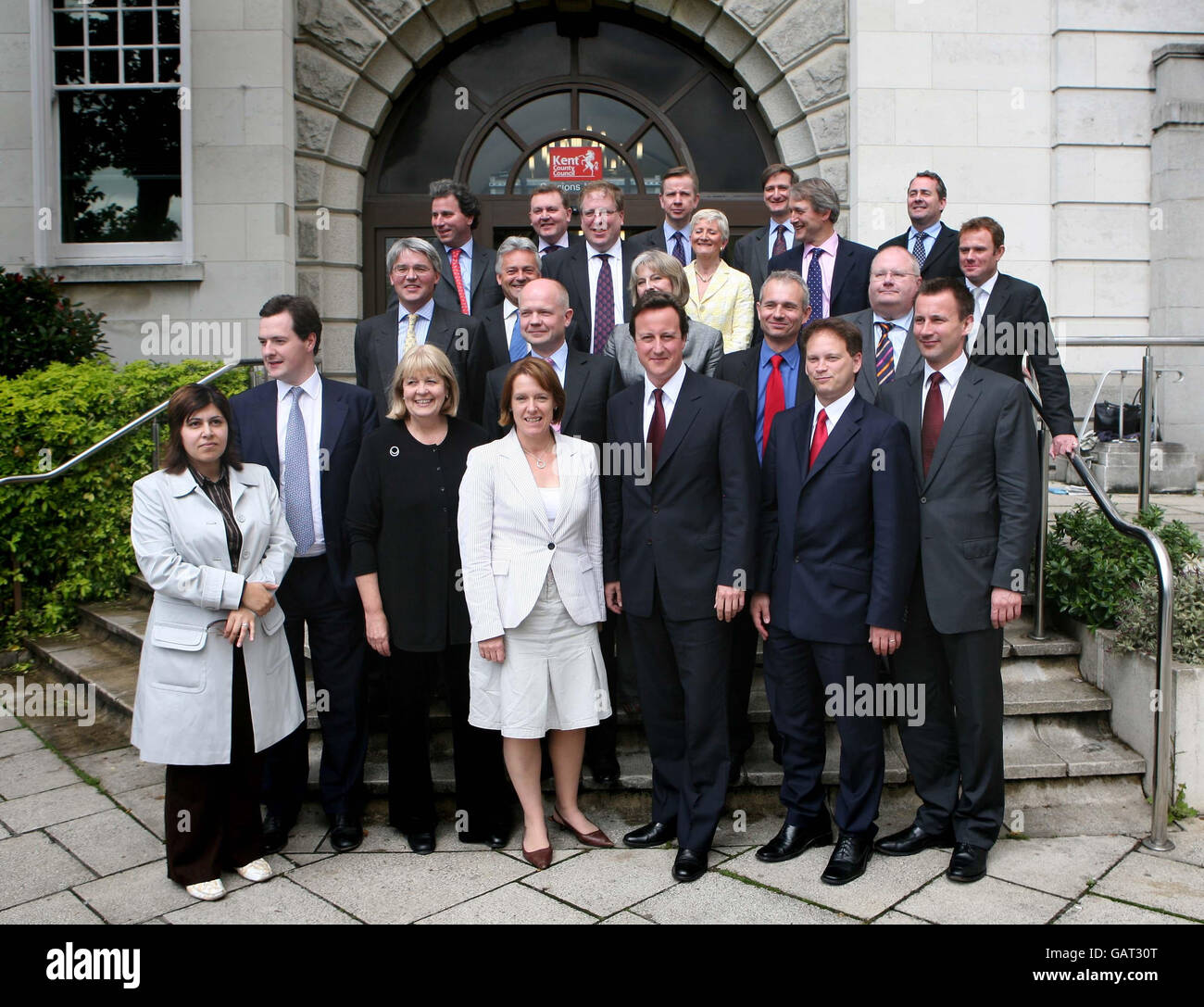 Conservative Party shadow cabinet meeting Stock Photo - Alamy