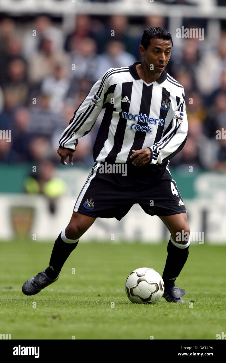 Soccer - FA Barclaycard Premiership - Newcastle United v Birmingham City. Nolberto  Solano, Newcastle United Stock Photo - Alamy