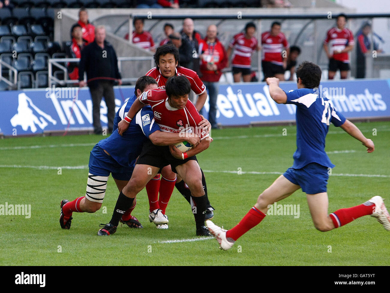 Rugby Union - Invesco Perpetual Junior Rugby World Cup - France v Japan -  Liberty Stadium Stock Photo - Alamy
