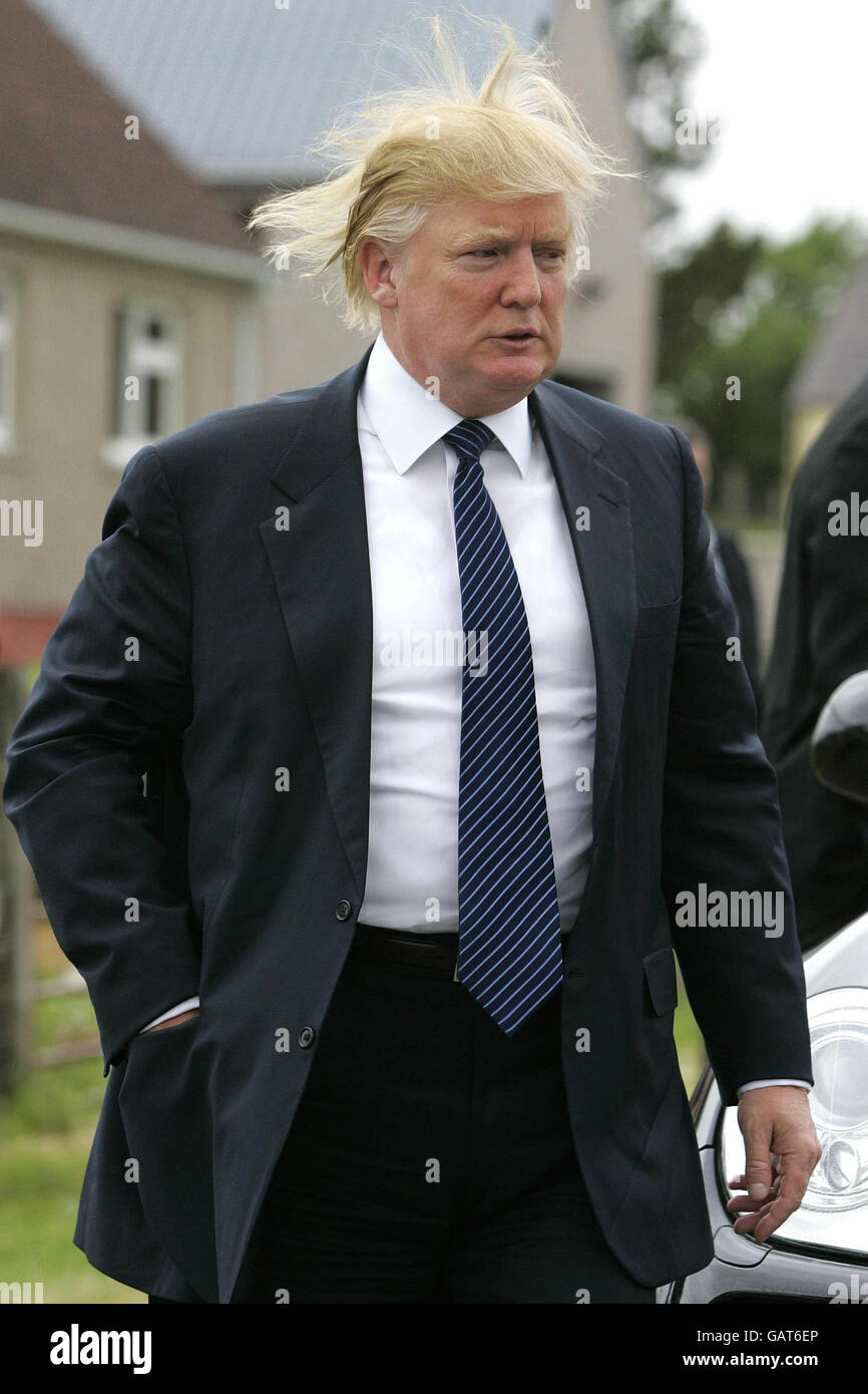 Tycoon donald trump at the house in tong hi-res stock photography and  images - Alamy