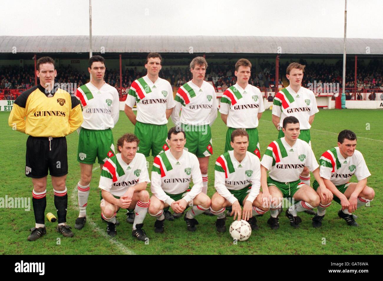 IRISH SOCCER. CORK CITY TEAM GROUP Stock Photo Alamy