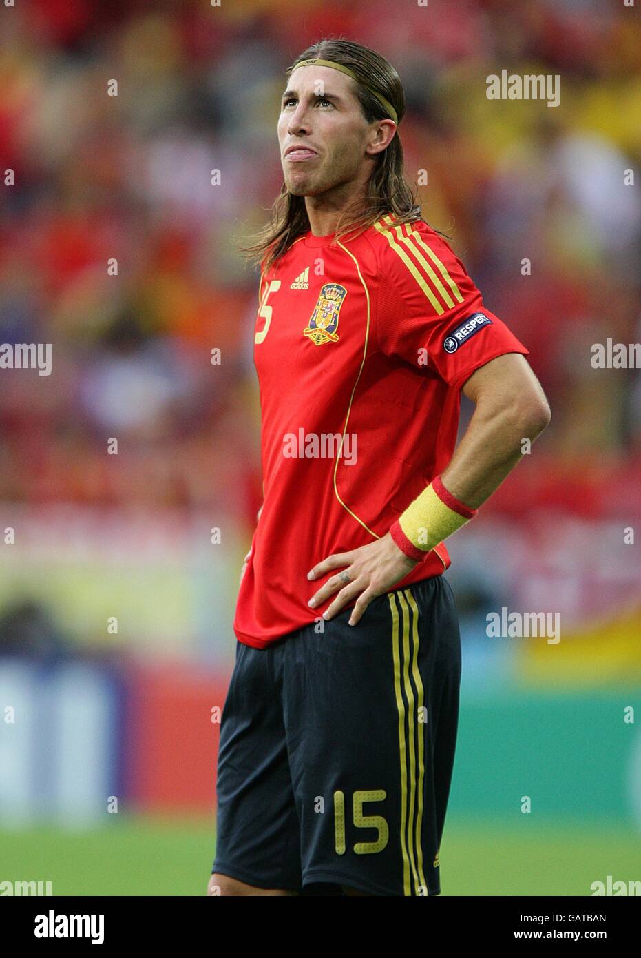 Uefa euro 2008 sergio ramos hi-res stock photography and images