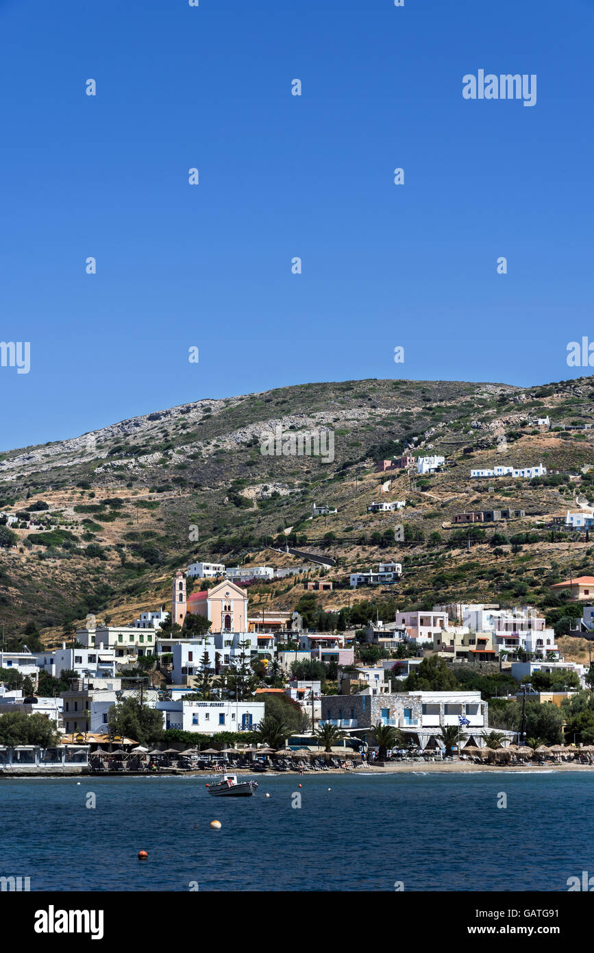 Kini Village and Bay Stock Photo Alamy