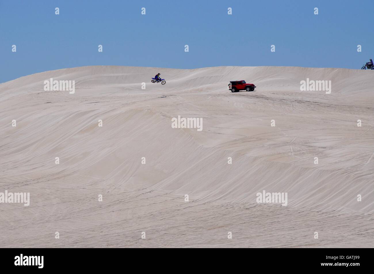 Lancelin,WA,AustraliaSeptember 28,2015Lancelin Sand Dunes offroad