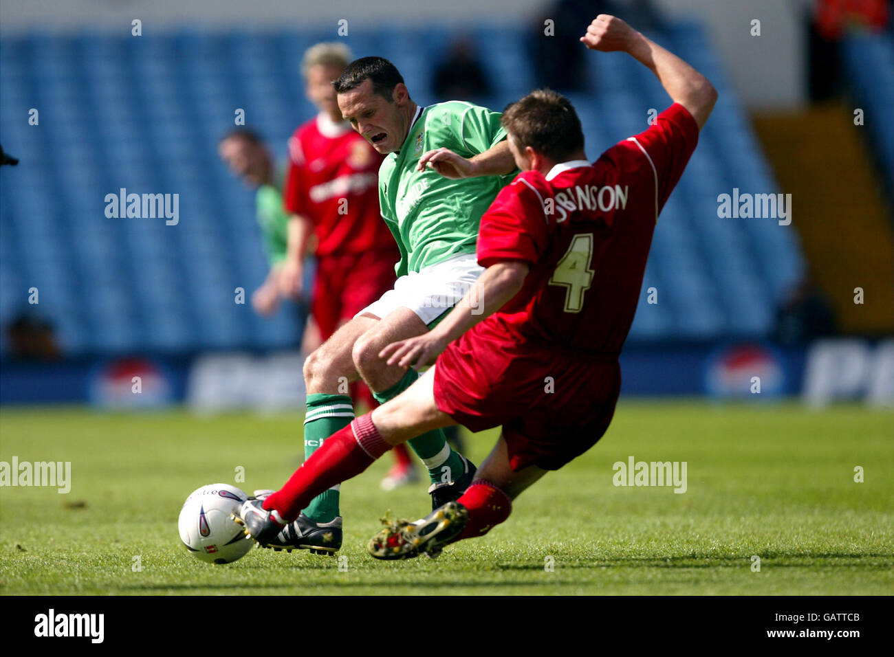 Soccer FA Trophy Final Burscough v Tamworth Stock Photo Alamy
