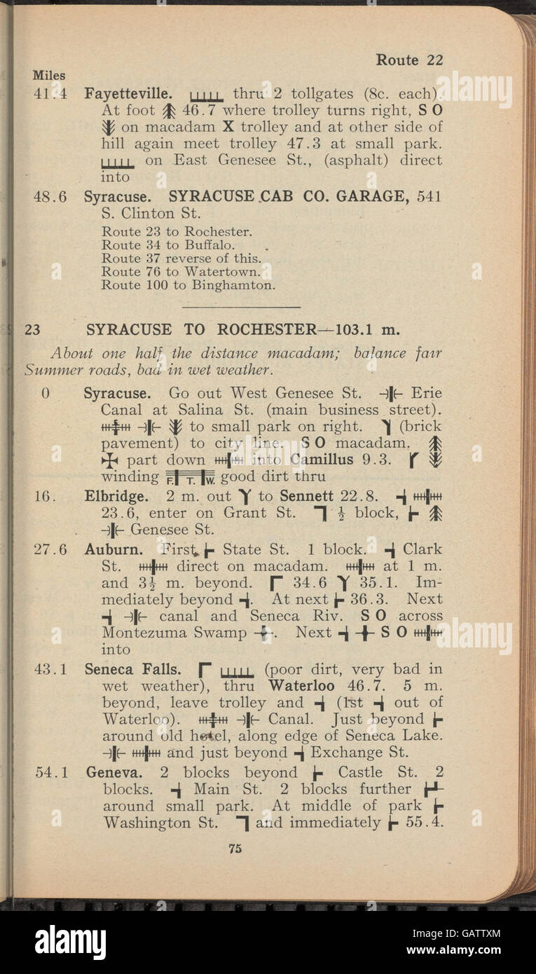 A tour book, likely from a historical trip or event, providing insights ...