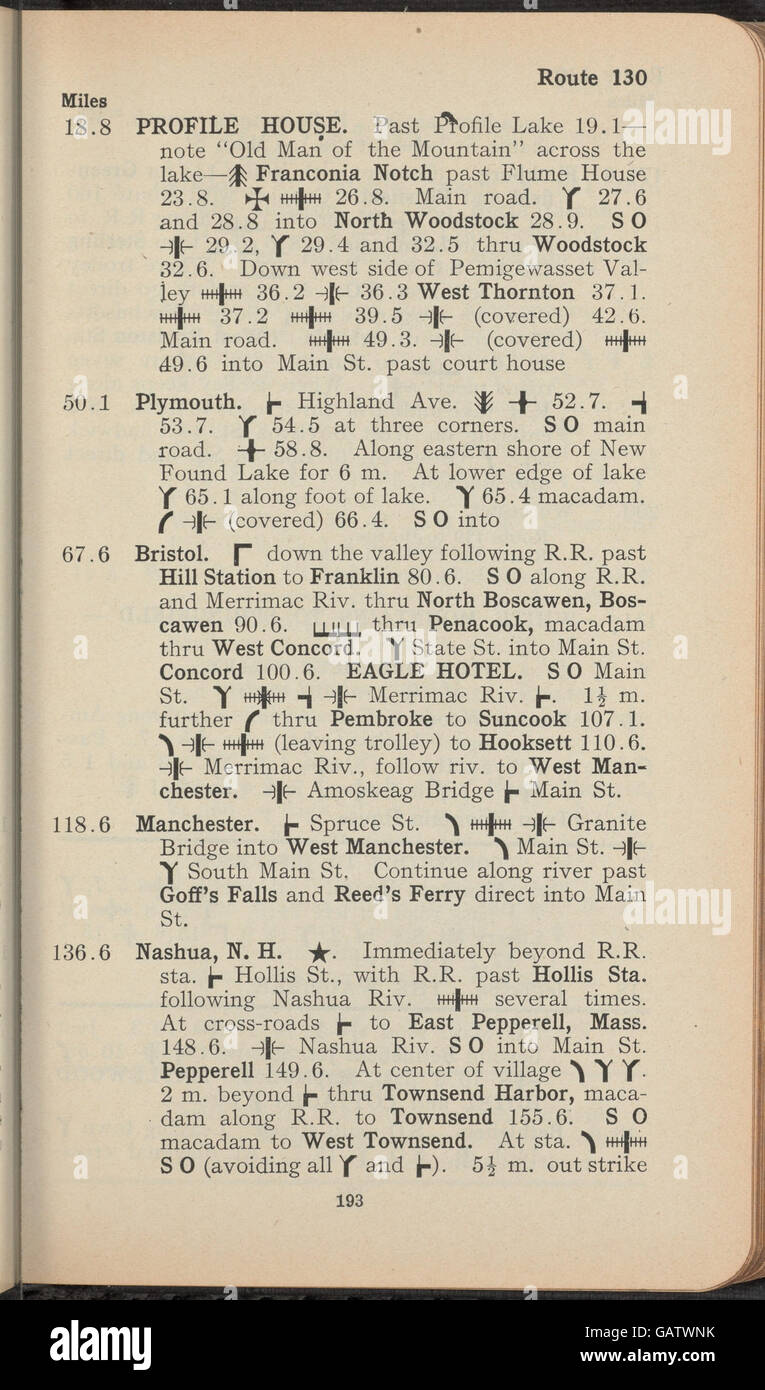 A tour book from the early 20th century, often used to guide travelers ...