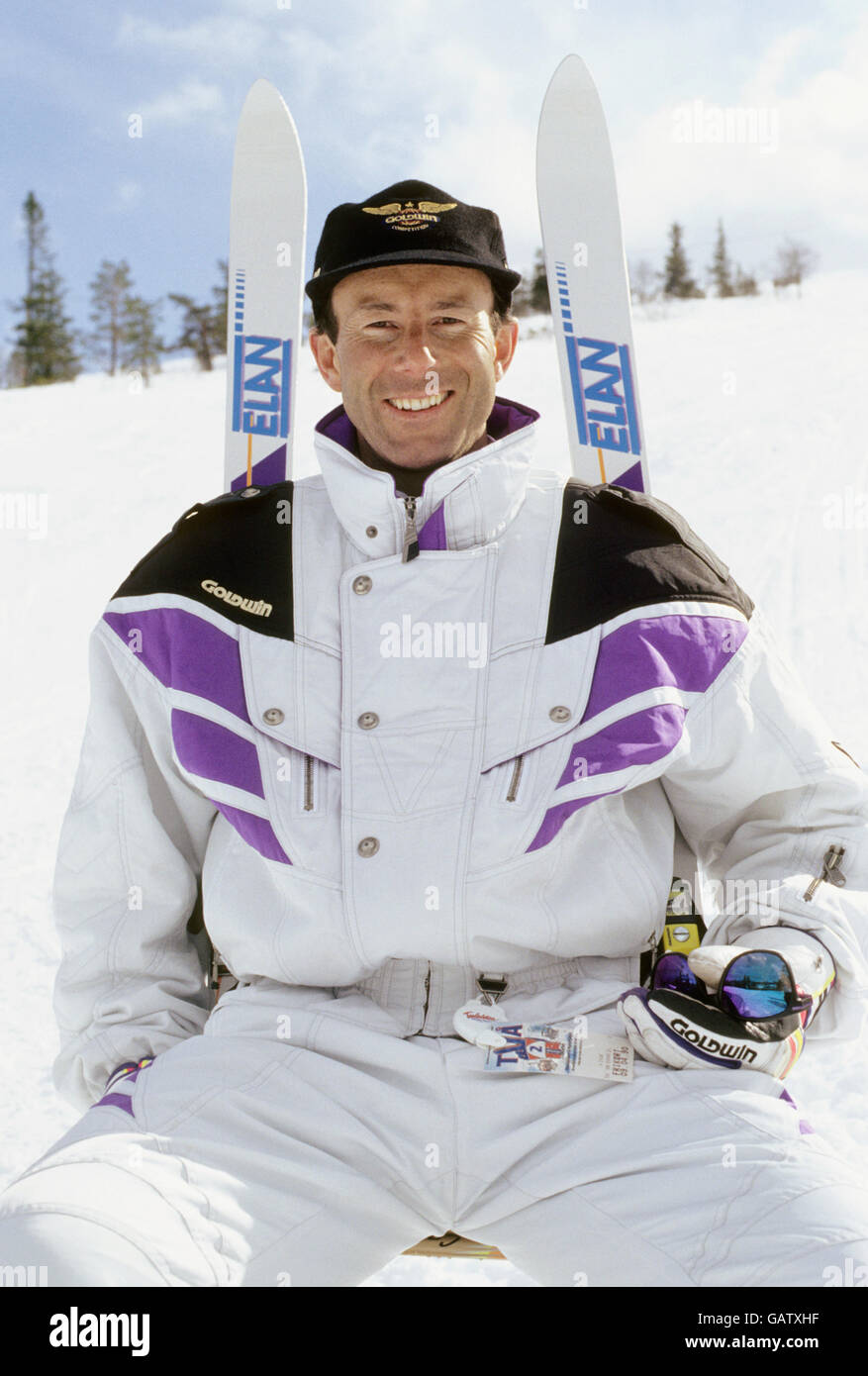 Ingemar Stenmark Swedish alpine skiers Stock Photo ...
