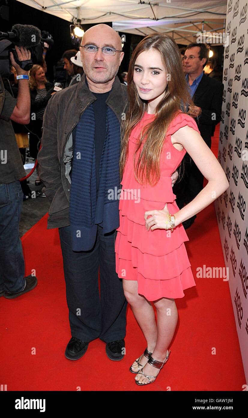 Lily collins phil collins hi-res stock photography and images - Alamy