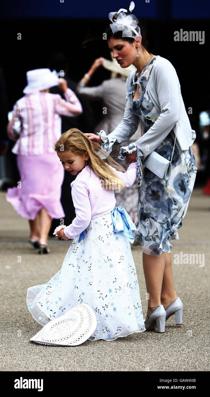 Girl At Ascot High Resolution Stock Photography and Images - Alamy