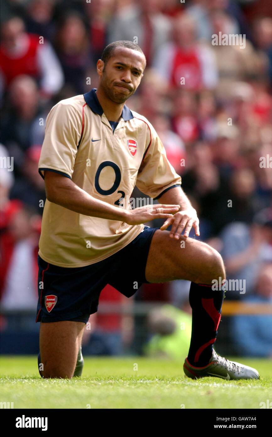 Soccer - AXA FA Cup - Semi Final - Arsenal v Sheffield United Stock Photo