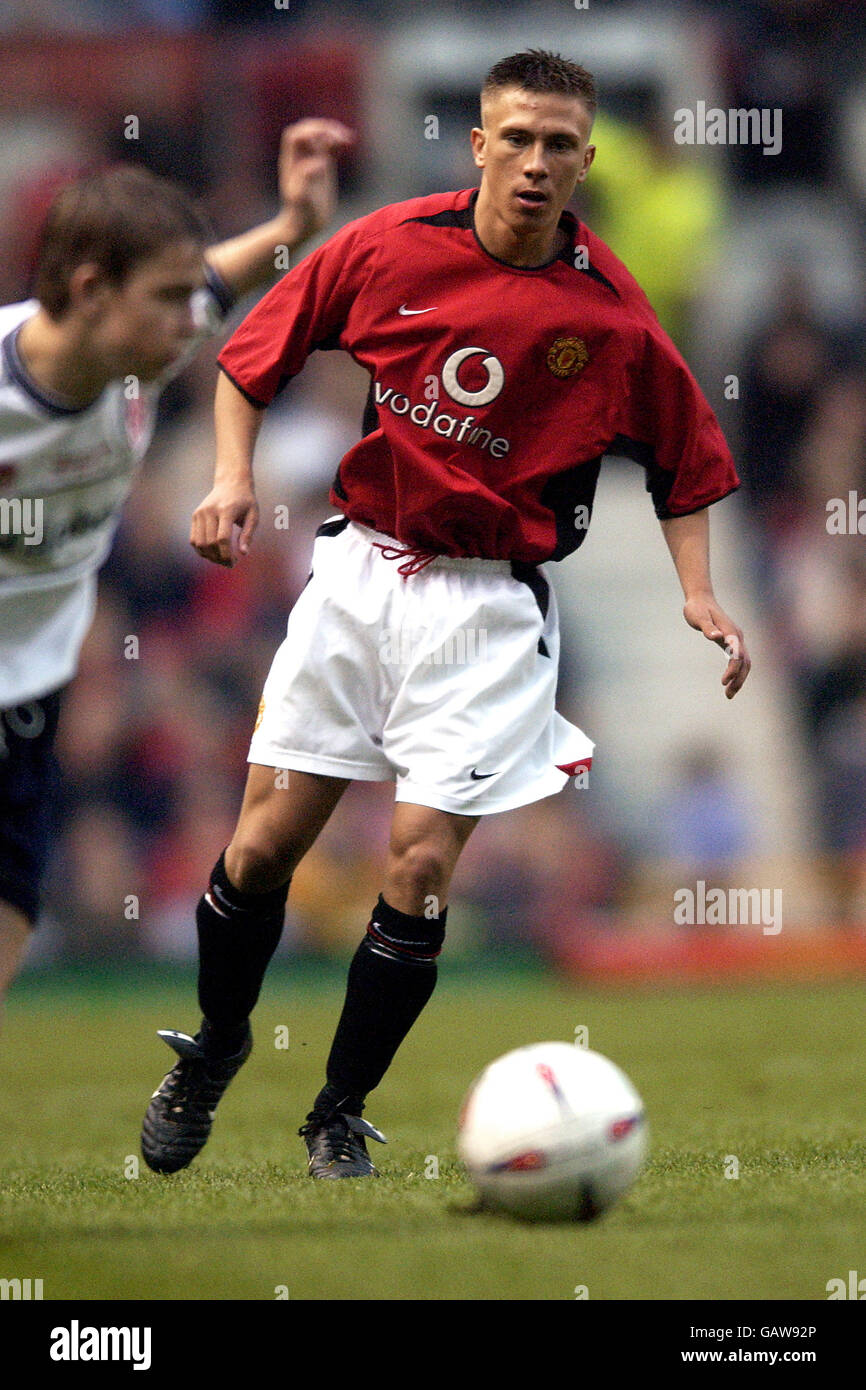 Soccer FA Youth Cup Final Manchester United v Middlesbrough Stock