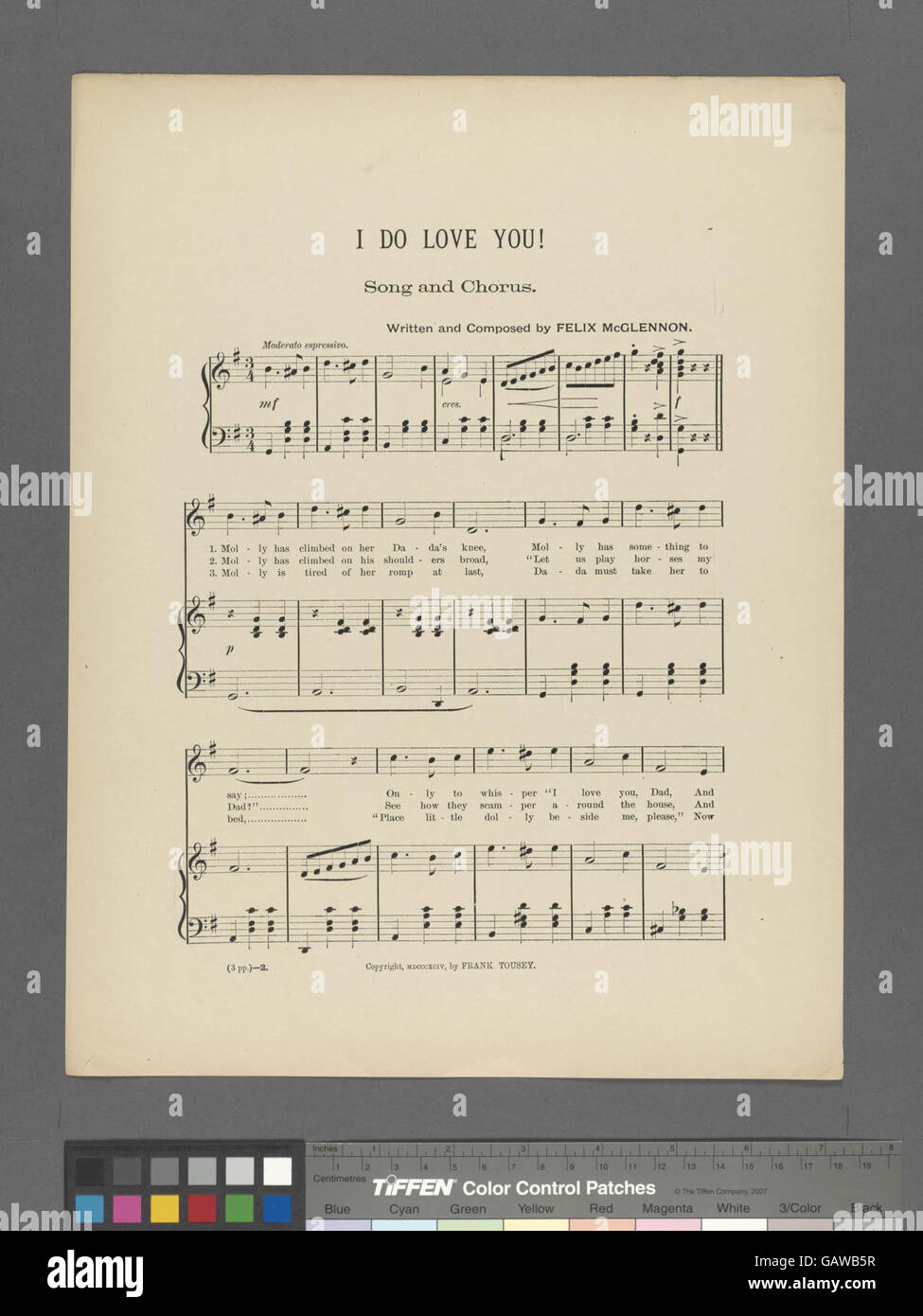 The title expresses an emotional declaration of love, emphasizing deep ...