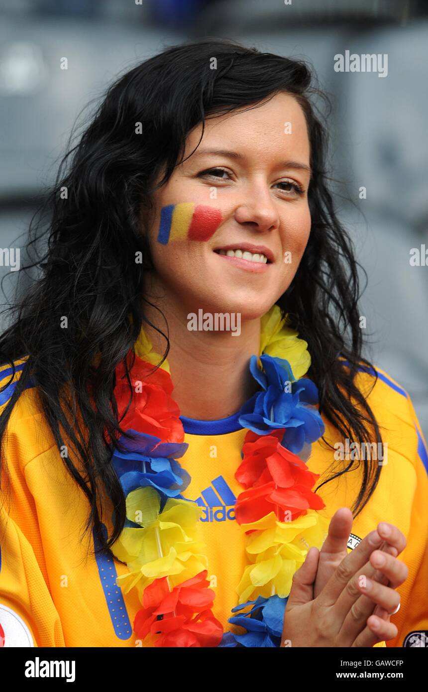 Soccer - UEFA European Championship 2008 - Group C - Holland v Romania - Stade de Suisse Stock Photo