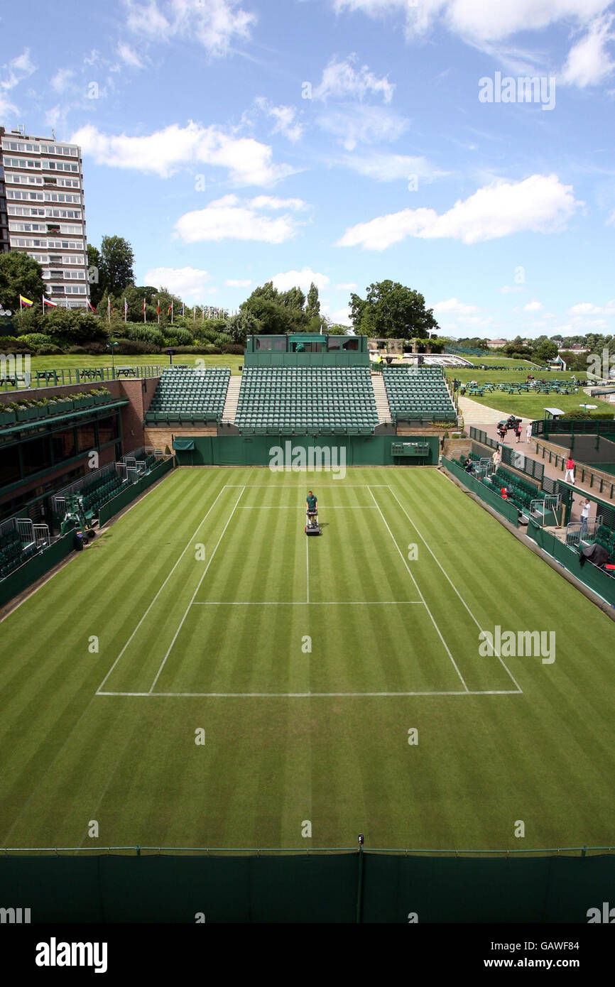 Tennis - Wimbledon Championships 2008 - Preview - The All England Lawn Tennis Club Stock Photo
