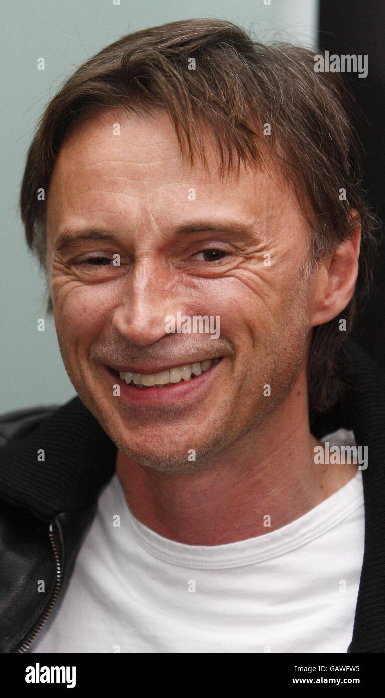 STANDALONE PHOTO Robert Carlyle at the Point Hotel in Edinburgh ahead of the world premier of his new film Summer, which is showing as part of the Edinburgh International Film festival. Stock Photo