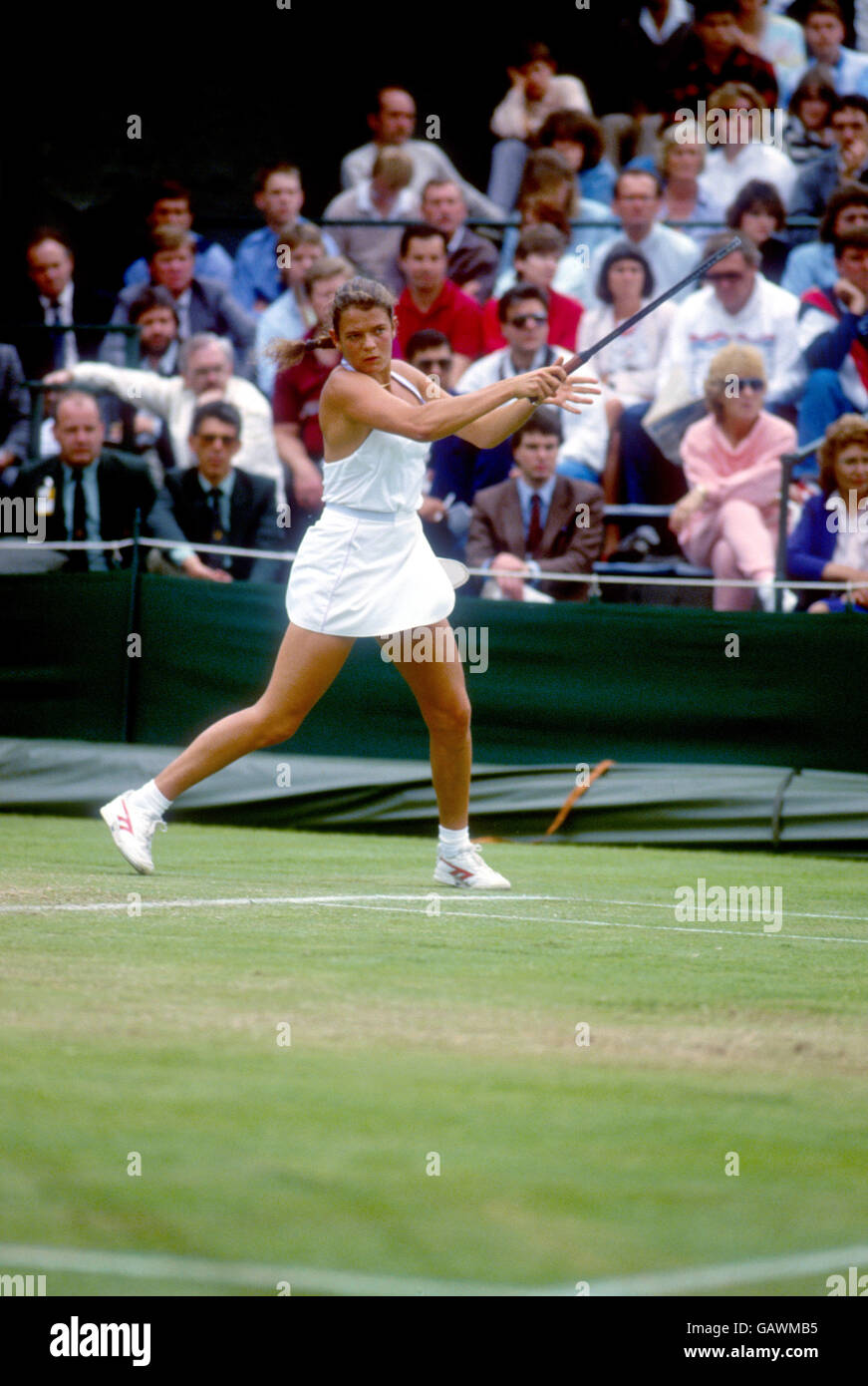 Tennis - Wimbledon Championships. Annabel Croft Stock Photo - Alamy