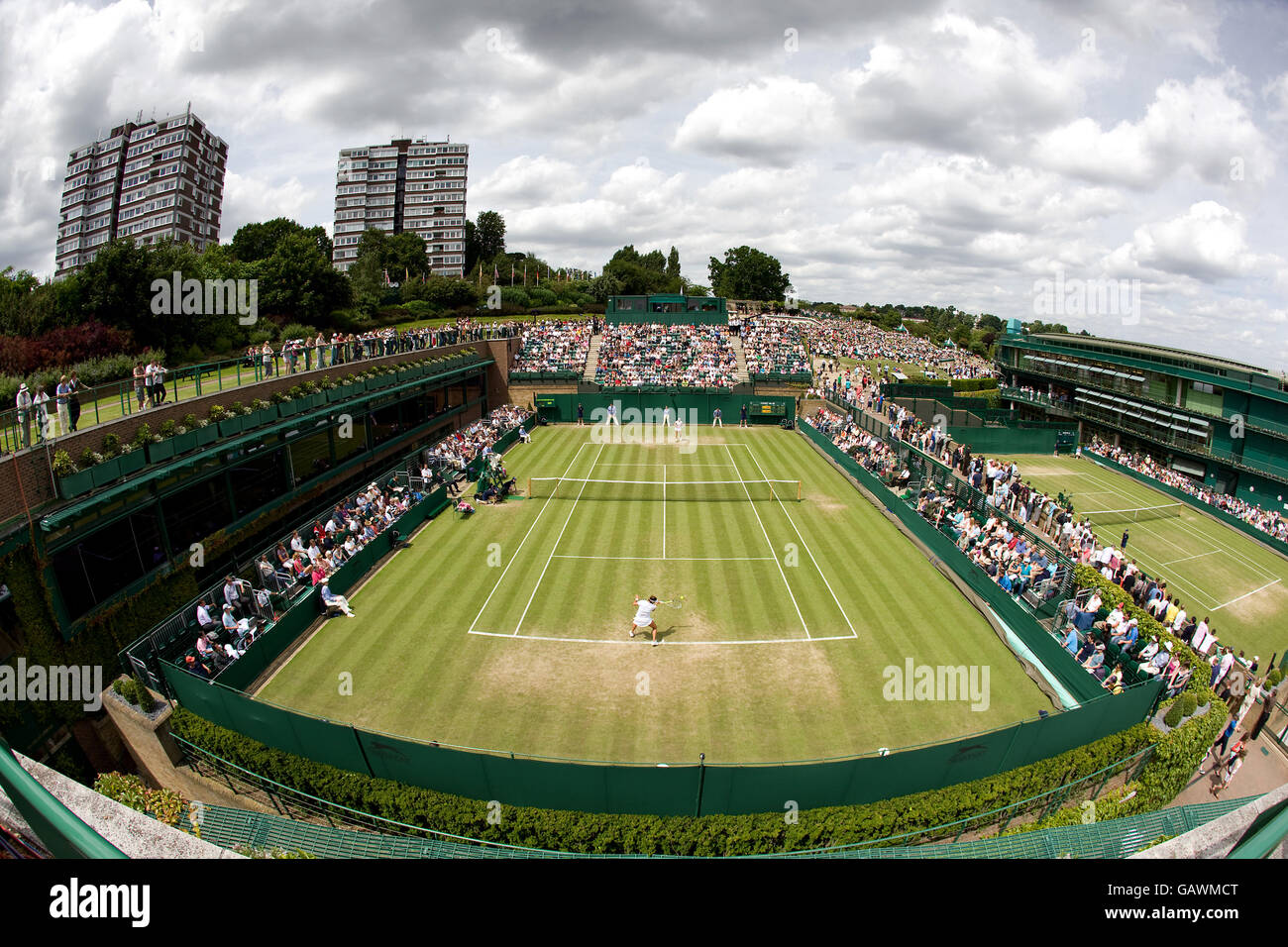 Tennis - Wimbledon Championships 2008 - Day Four - The All England Club Stock Photo