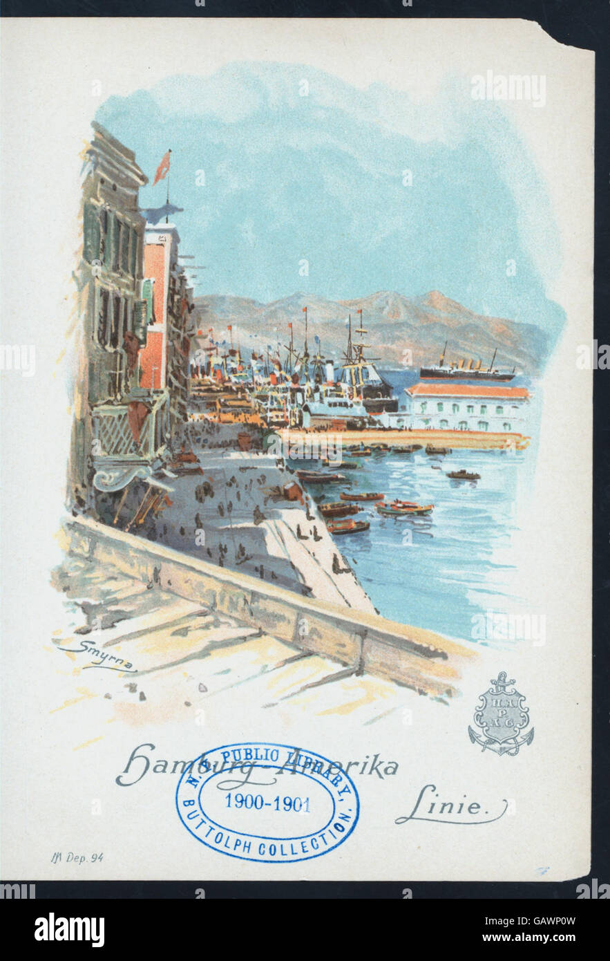 A menu from a dining event held aboard the Schnelldampfer Auguste ...