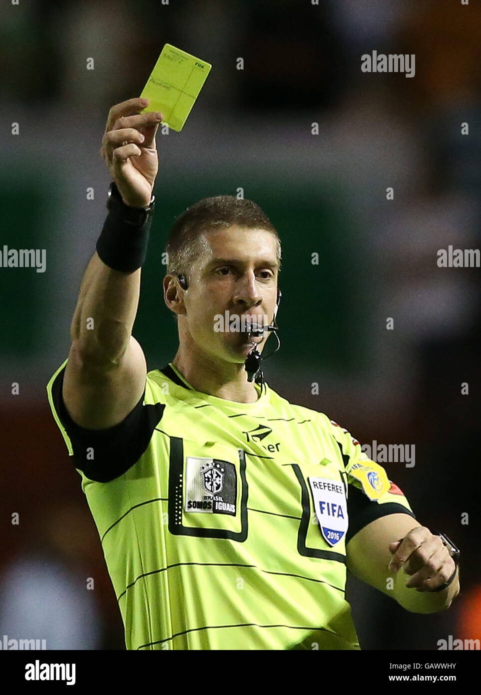 Sao Paulo, Brazil. 25th June, 2023. SP - SAO PAULO - 06/25/2023 -  BRAZILEIRO A 2023, PALMEIRAS X BOTAFOGO - Referee Anderson Daronco during  the match between Palmeiras and Botafogo at the