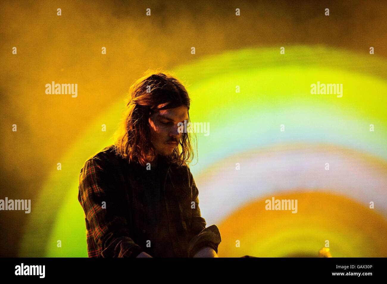 Milan, Italy. 5th July, 2016. Tame Imala  perform live at Market Sound  Credit:  Roberto Finizio/ Alamy Live News Stock Photo