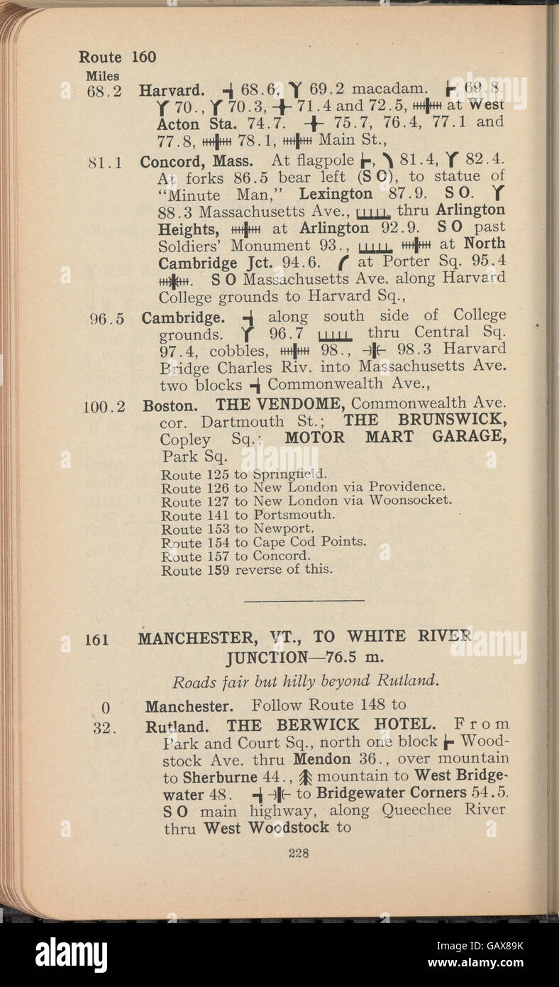 The tour book likely refers to a historical guide or record of a ...