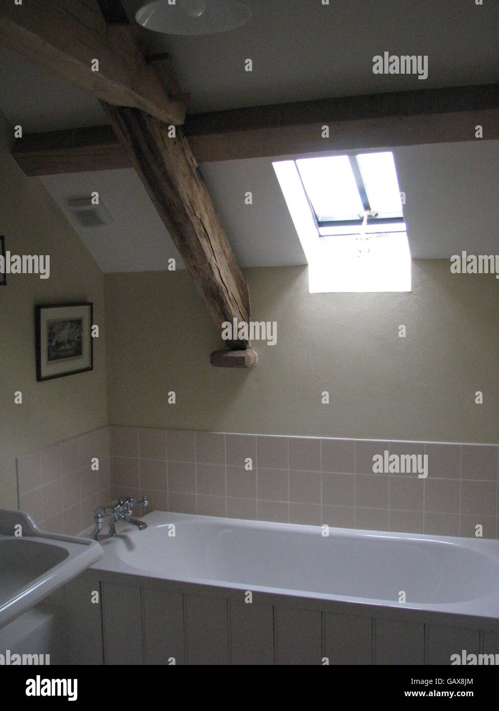 A general view of one of the bathrooms inside of the Prince of Wales