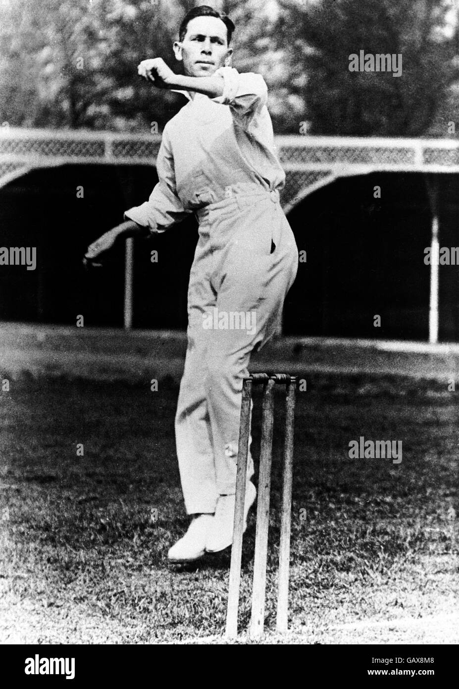 Cricket. Arthur Mailey, Australia Stock Photo