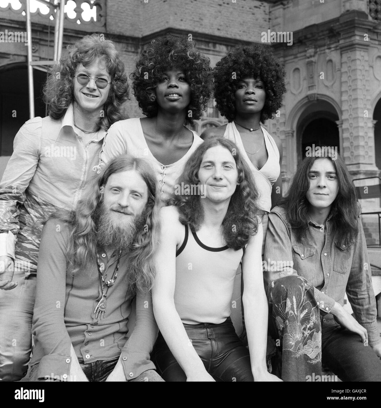 British Pop Music - The 1970s - Sunshine - London - 1972 Stock Photo - Alamy