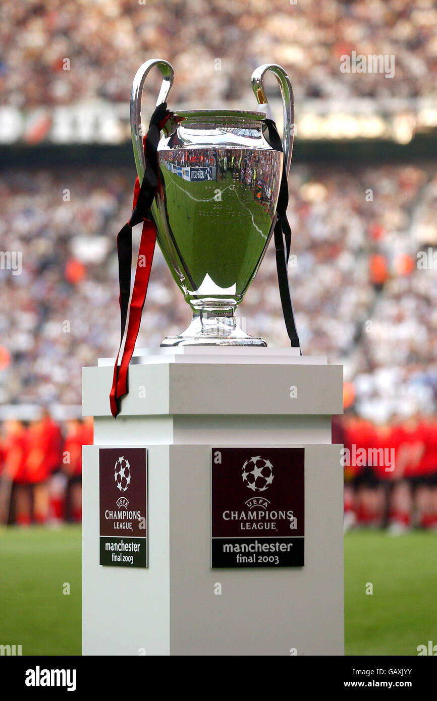 Soccer UEFA Champions League Final Juventus v AC Milan Stock
