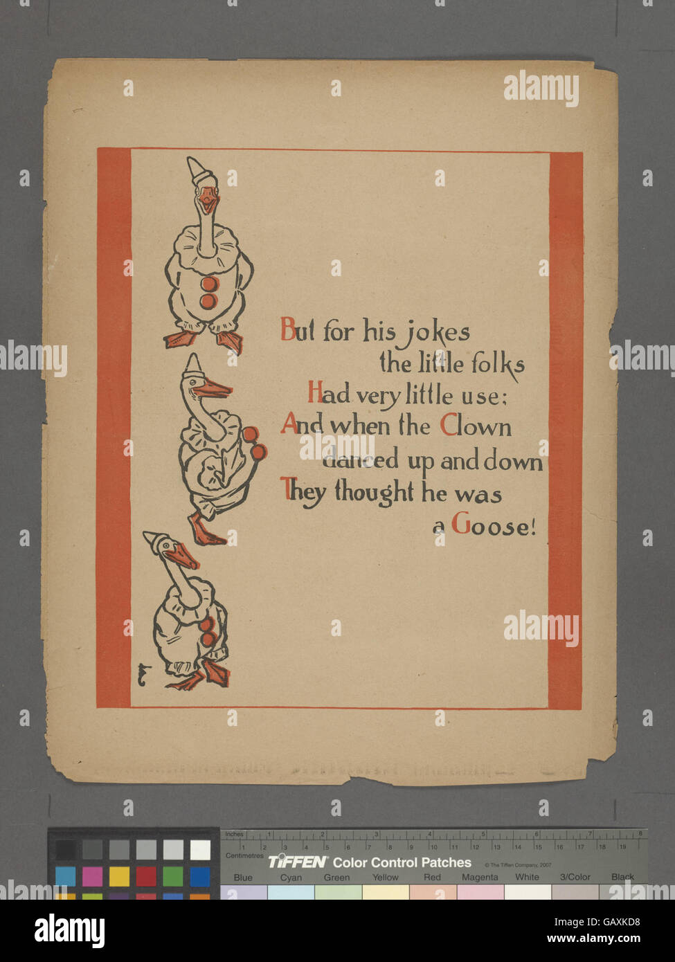 'There Was a Goose' is likely a folk or humorous song, capturing a ...