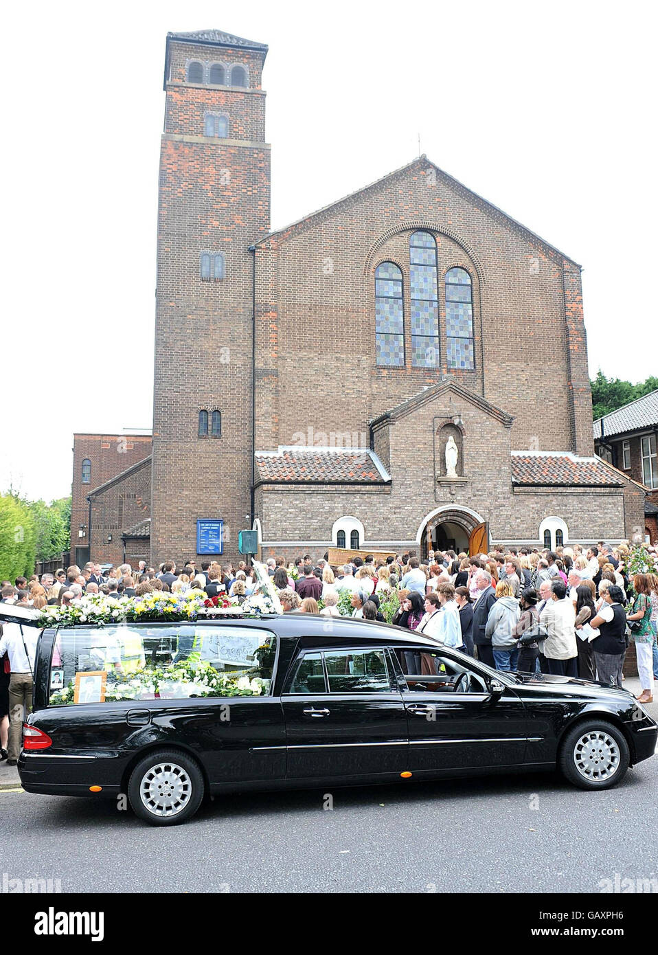Family and friends of murdered schoolboy Jimmy Mizen gather today for