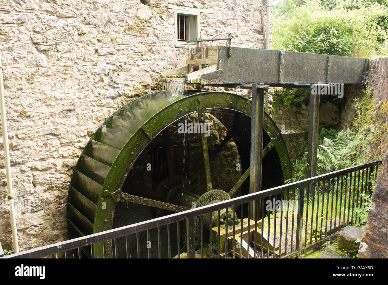 Waterwheel Loggerheads Country Park Stock Photo Alamy waterwheel-loggerheads-country-park-stock-photo-alamy