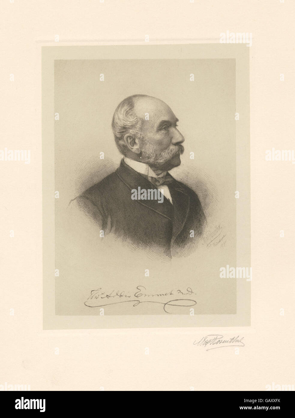 A historical figure, Dr. Thomas Addis Emmet, who may have made ...