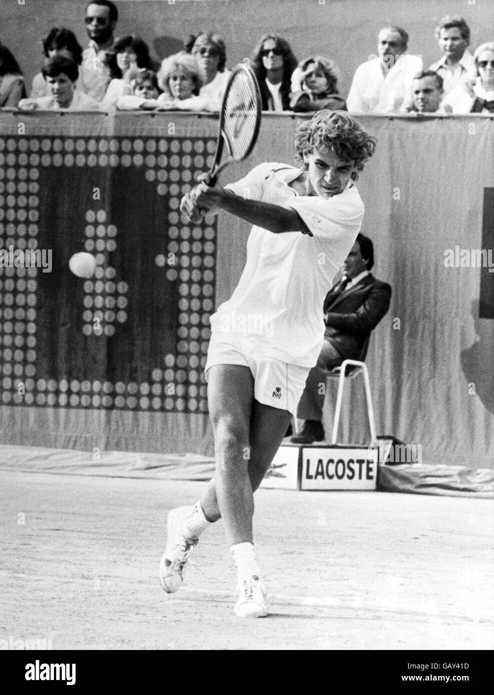 Mats wilander french open hi-res stock photography and images - Alamy