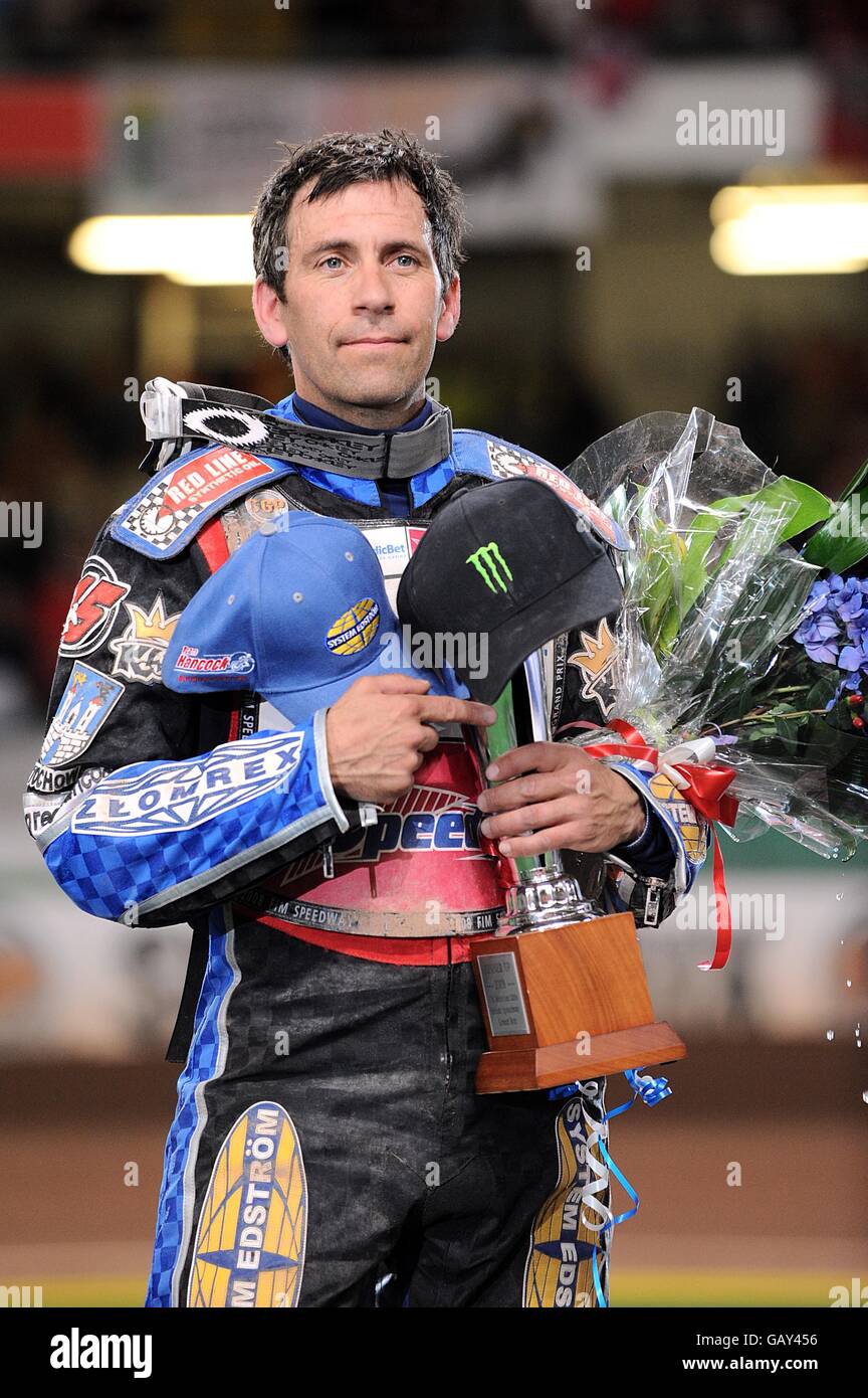 Speedway FIM British Grand Prix Millennium Stadium Stock Photo Alamy