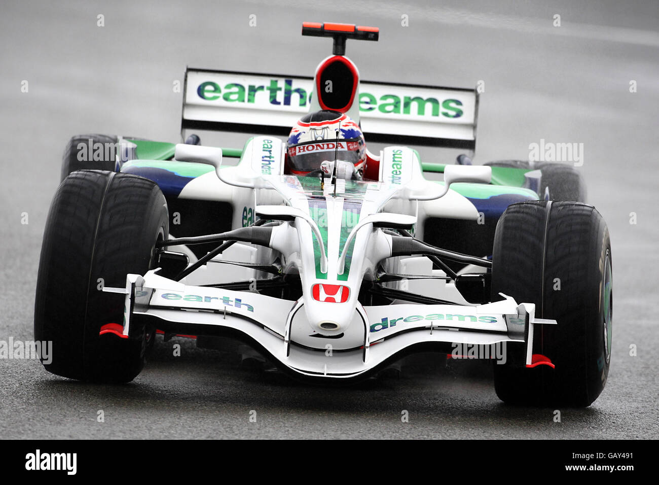 Formula One Motor Racing - British Grand Prix - Race - Silverstone Stock Photo