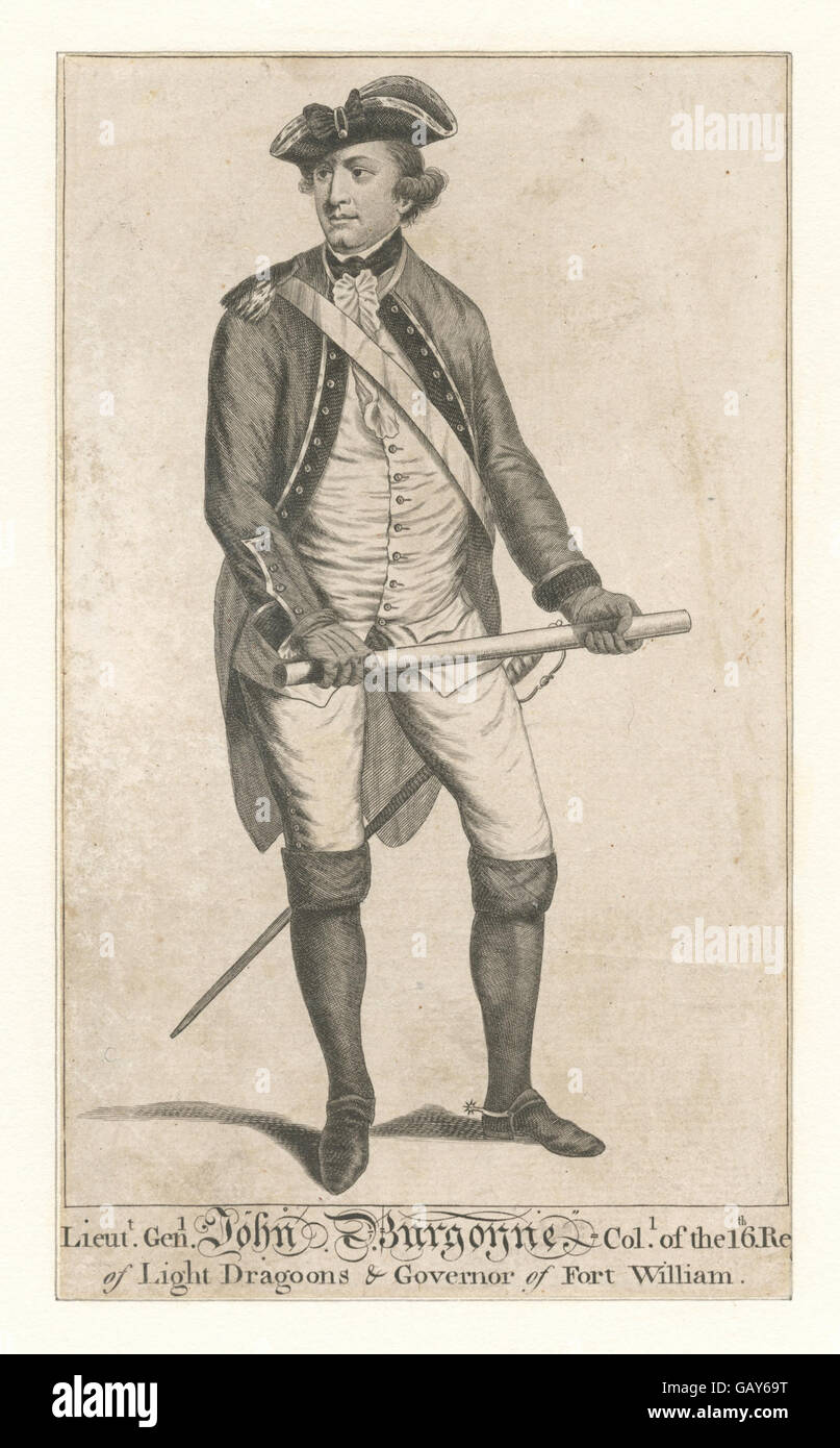 John burgoyne hires stock photography and images Alamy